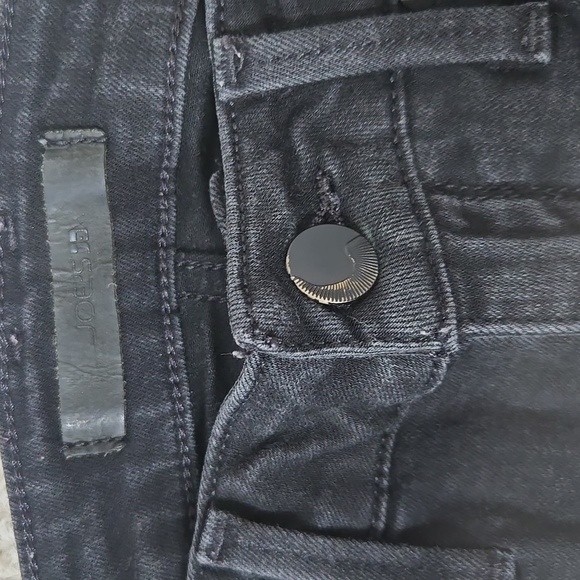 Joe's Jeans Flawless The Icon Skinny Mid-Rise Black Jeans - Picture 3 of 14